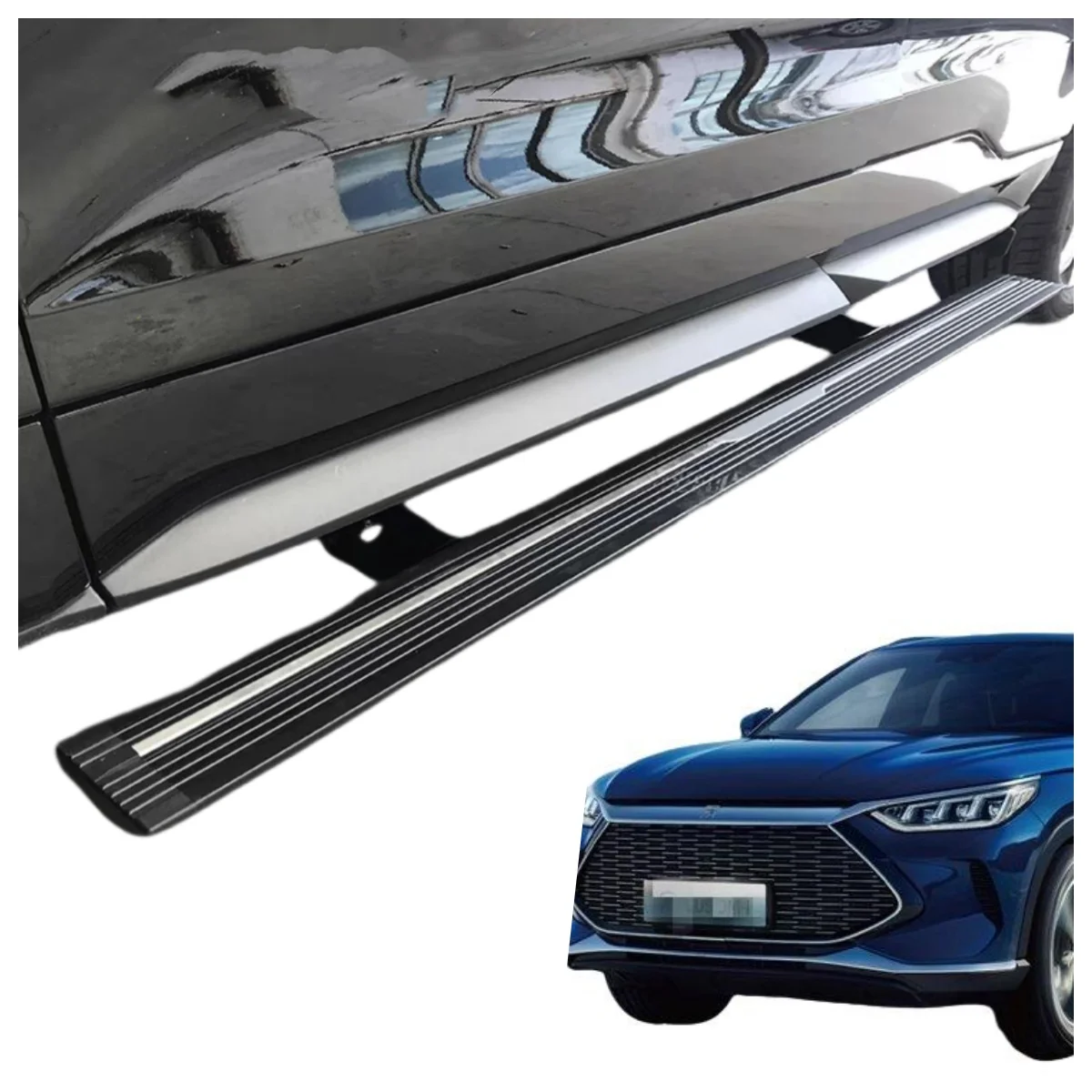 StlfAutomatic Electric Power Side Step Running Board Aluminium Alloy Power Threshold Electric Side Step For BYD SONG
StlfAutomatic Electric Power Side Step Running Board Aluminium Alloy Power Threshold Electric Side Step For BYD SONG