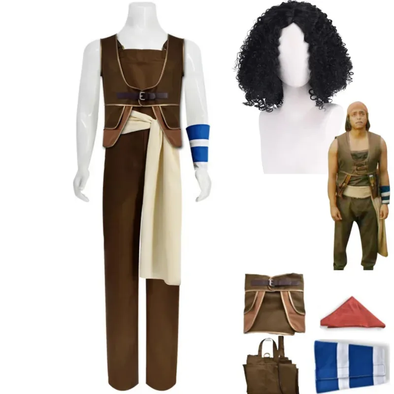 Usopp Cosplay Costume Sogeking Live Action Movies Wig Rompers Uniform Full Set Children Adult Halloween Masquerade Ball Suit
Usopp Cosplay Costume Sogeking Live Action Movies Wig Rompers Uniform Full Set Children Adult Halloween Masquerade Ball Suit