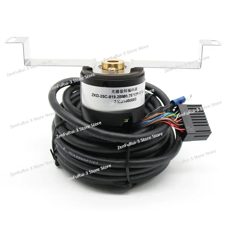 Elevator Encoder | Z65AC-018 | ZKD-25C-819.2BM0.25-12P-G12L 16 Wire
Elevator Encoder | Z65AC-018 | ZKD-25C-819.2BM0.25-12P-G12L 16 Wire