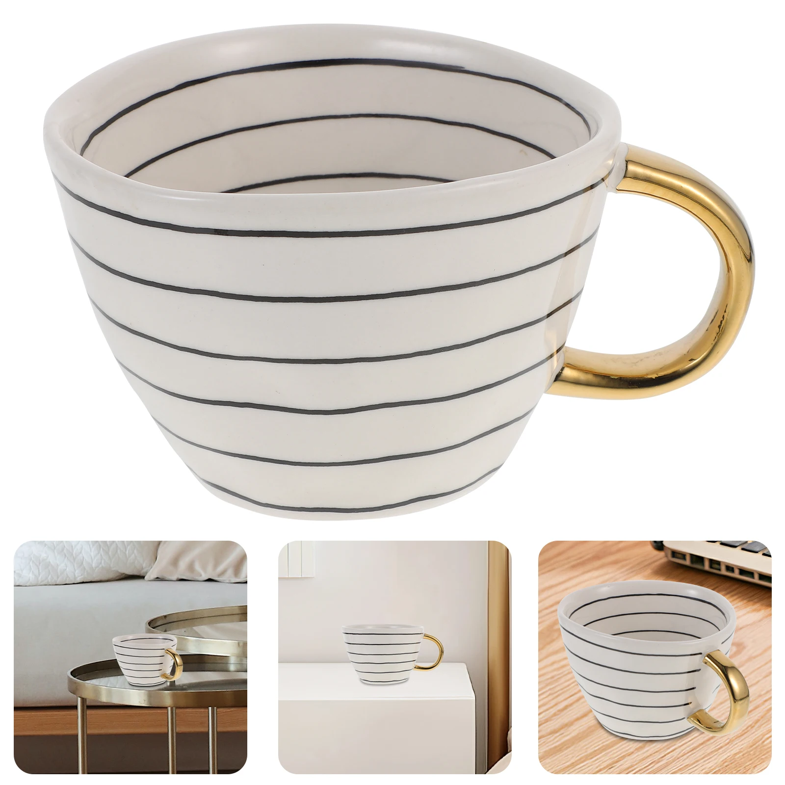 Creative Ceramic Coffee Mug With Handle Multifunctional Home Office Tea Cup Decorative Beverage Cup Gift Set 12Oz 15Oz 18Oz 22Oz
Creative Ceramic Coffee Mug With Handle Multifunctional Home Office Tea Cup Decorative Beverage Cup Gift Set 12Oz 15Oz 18Oz 22Oz