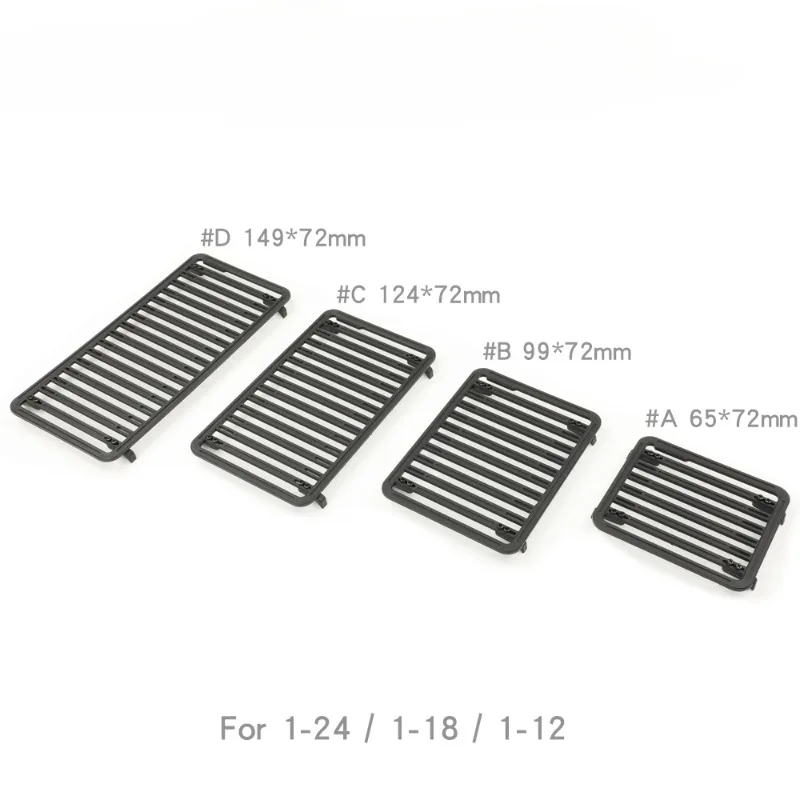Plastic Roof Luggage Rack Loading Platform for 1/18 1/12 1/24 RC Crawler Car AXIAL SCX10 II 90046 Cherokee Jeep Chevrolet TF2
Plastic Roof Luggage Rack Loading Platform for 1/18 1/12 1/24 RC Crawler Car AXIAL SCX10 II 90046 Cherokee Jeep Chevrolet TF2