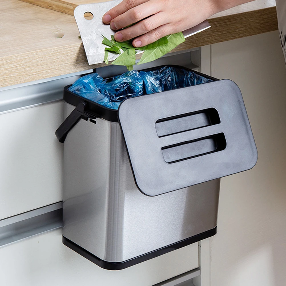Stainless Steel Mounted Trash Can Household Waste Bin for Kitchen Bathroom Office Trash Bin For Home Easy to Clean
Stainless Steel Mounted Trash Can Household Waste Bin for Kitchen Bathroom Office Trash Bin For Home Easy to Clean