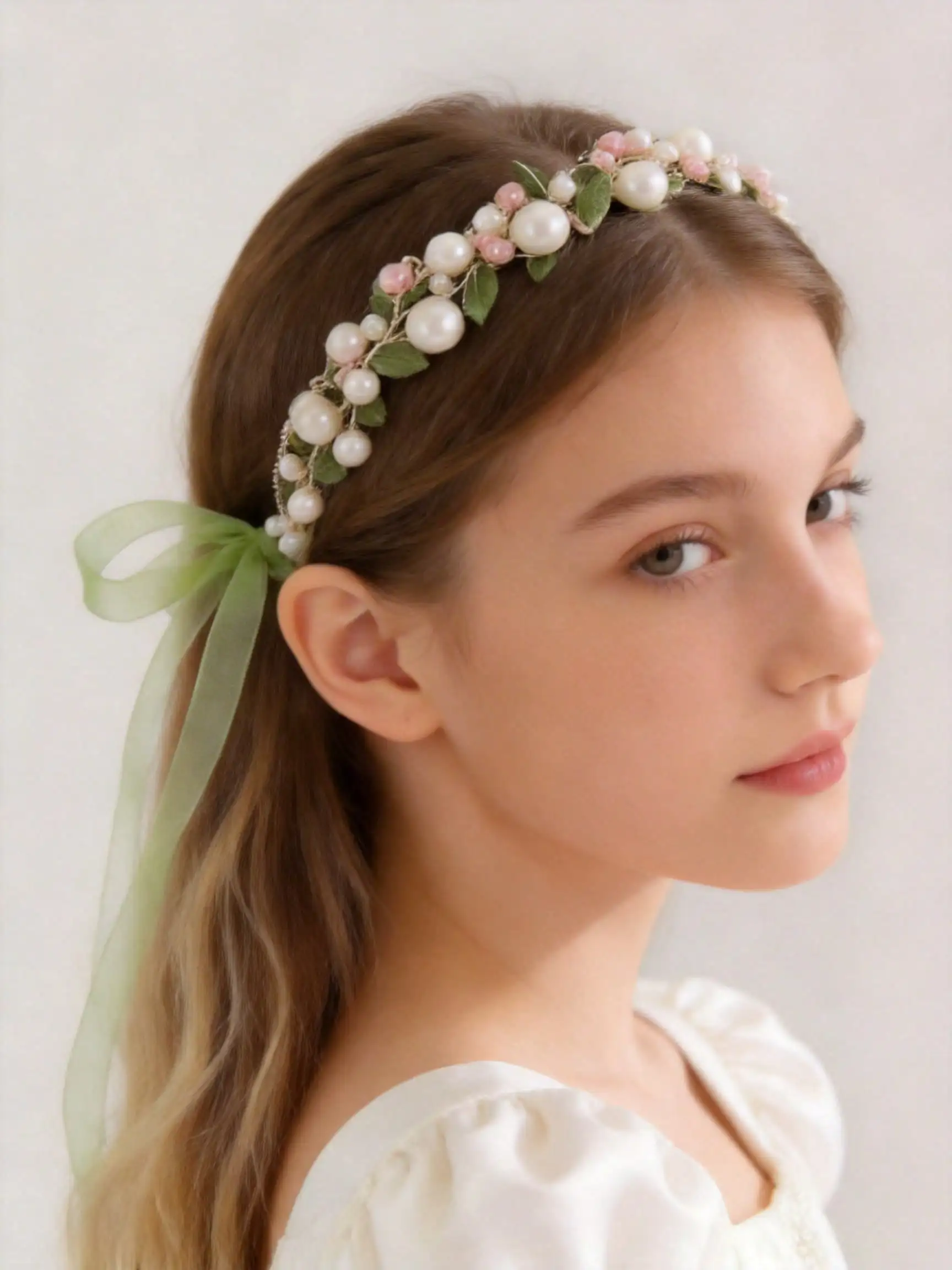 1Pc Elegant Leaf Flower Headband, Sweet Fairy Hair Band for Wedding Party Girls Decor
1Pc Elegant Leaf Flower Headband, Sweet Fairy Hair Band for Wedding Party Girls Decor