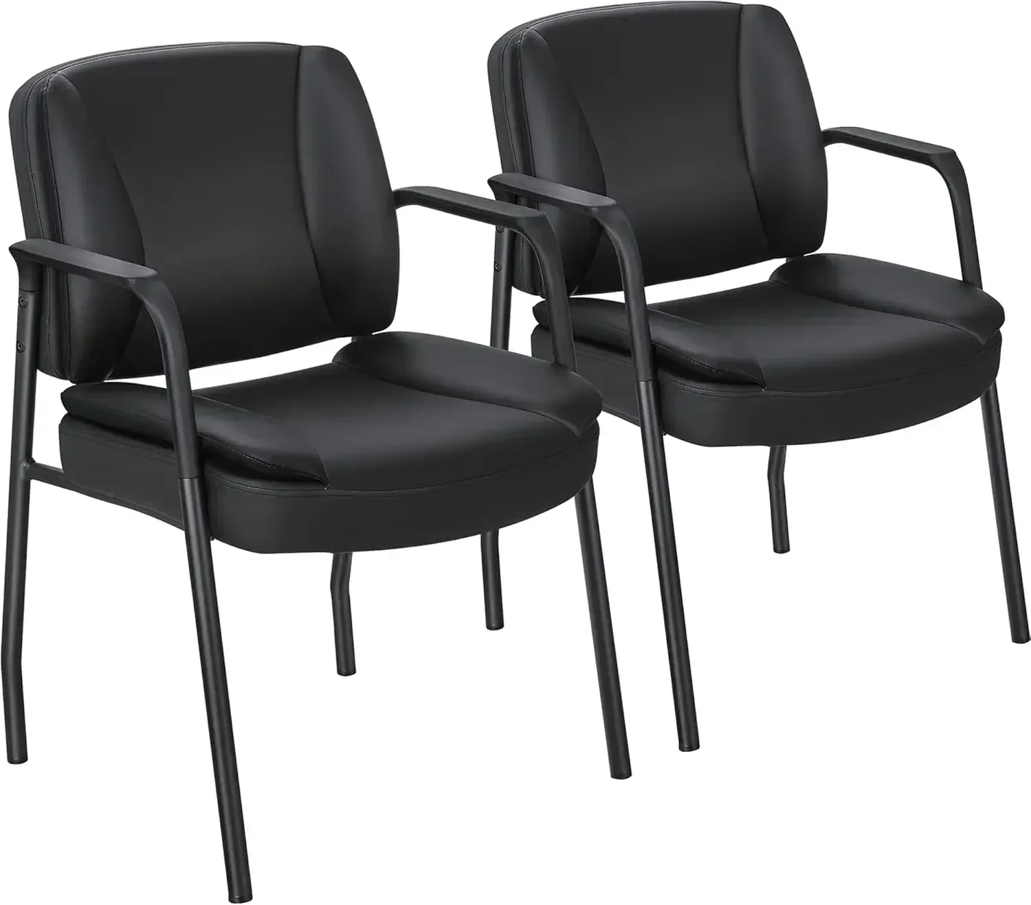 Office Guest Chair Waiting Room Reception Chairs Set of 2, PU Leather Executive Desk Chair with Padded Armrests for Meeting Conf
Office Guest Chair Waiting Room Reception Chairs Set of 2, PU Leather Executive Desk Chair with Padded Armrests for Meeting Conf