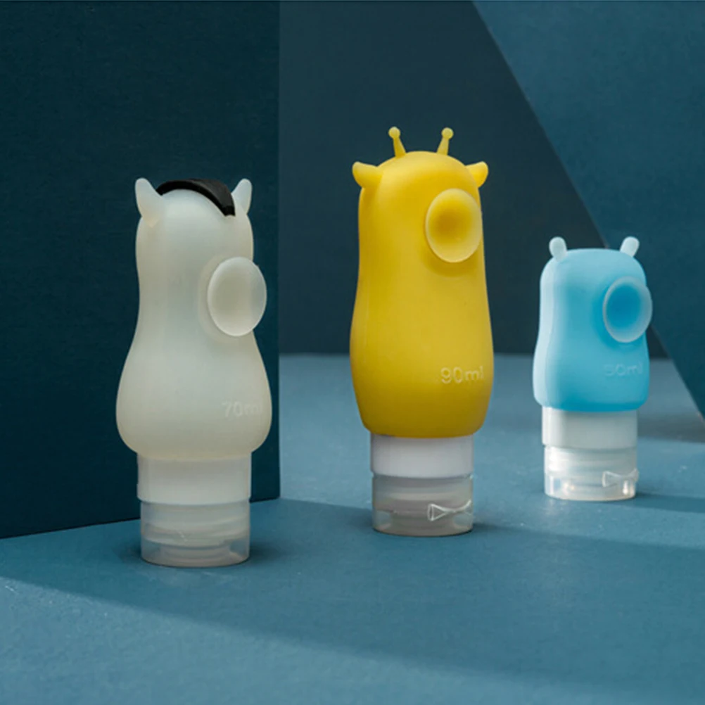 3pcs Leak-Proof Silicone Bottles Set 90Ml 70Ml 50Ml Portable Containers For Shampoo Conditioner Lotion Toiletries
3pcs Leak-Proof Silicone Bottles Set 90Ml 70Ml 50Ml Portable Containers For Shampoo Conditioner Lotion Toiletries