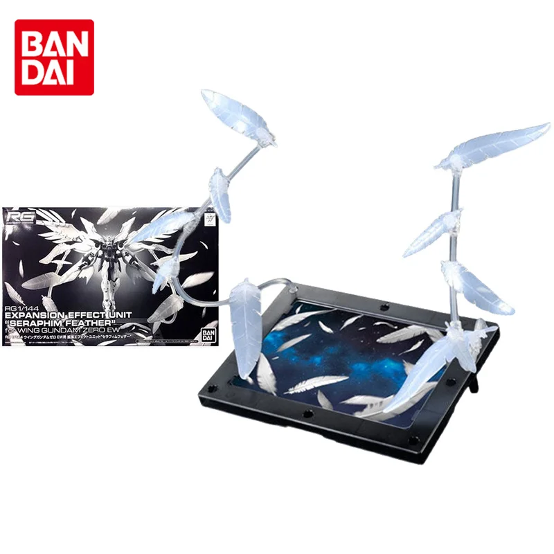Bandai Gundam Model Kit Anime Figure RG W-Gundam Zero Custom Special Effects Stand Seraphim Feather Toys Children Without Body
Bandai Gundam Model Kit Anime Figure RG W-Gundam Zero Custom Special Effects Stand Seraphim Feather Toys Children Without Body