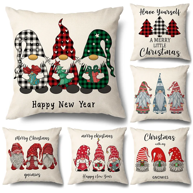 Christmas Cushion Cover 45*45 Pillow Case Home Decor Pillow Covers Christmas Decorative Linen Cushion Case Decorative Pillows
Christmas Cushion Cover 45*45 Pillow Case Home Decor Pillow Covers Christmas Decorative Linen Cushion Case Decorative Pillows