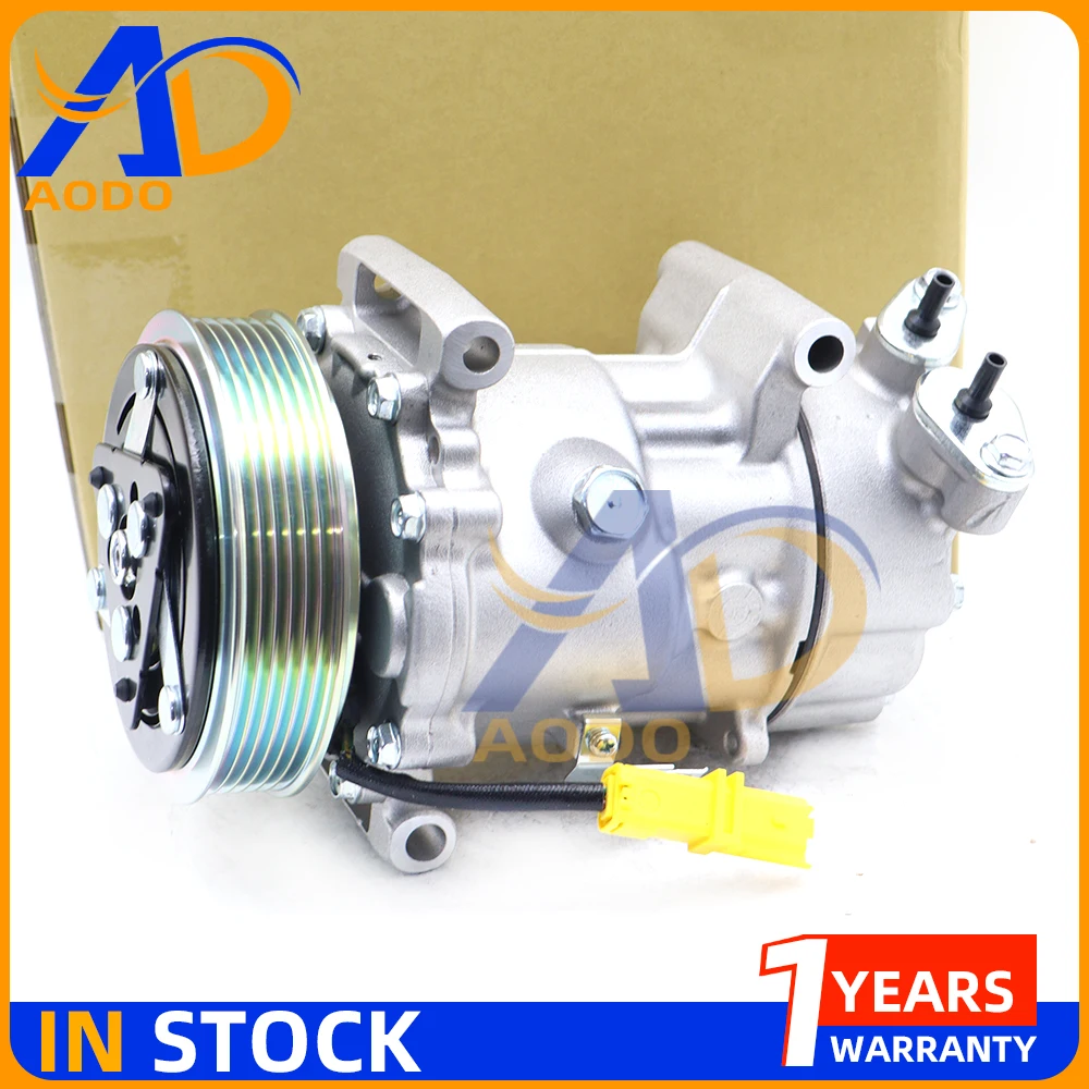 AC Compressor For Peugeot 206 307 Citroen C2 C3 Fiat 19655191680 9671456680 9655191580 9684480480 215310145 9800822280 6453XJ
AC Compressor For Peugeot 206 307 Citroen C2 C3 Fiat 19655191680 9671456680 9655191580 9684480480 215310145 9800822280 6453XJ