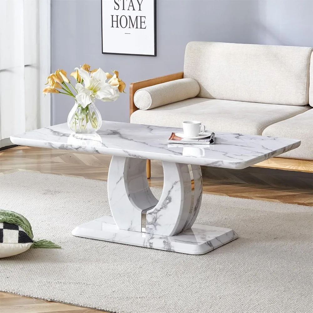 Rectangle Coffee Table for Living Room, Imitation Marble Coffee Tables with Storage, Modern Stable Base Center Tea, Customized
Rectangle Coffee Table for Living Room, Imitation Marble Coffee Tables with Storage, Modern Stable Base Center Tea, Customized