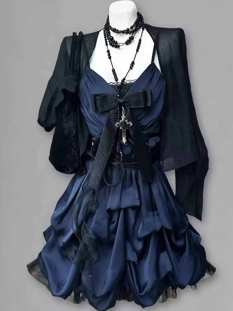 New Design Sense Dress Summer Black Sun Protection Cardigan Fiesta Carnival Halloween Cos Cosplay Coat Skirt
New Design Sense Dress Summer Black Sun Protection Cardigan Fiesta Carnival Halloween Cos Cosplay Coat Skirt