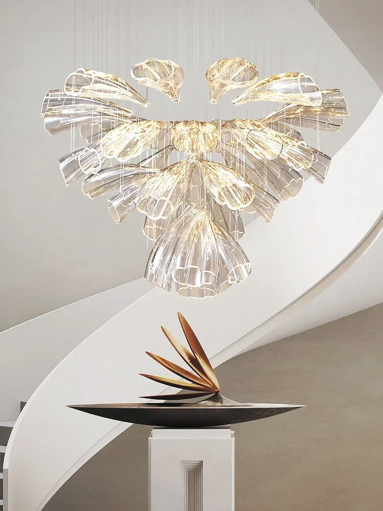 Modern Special-Shapeds Advanced Trend Gold Bright LED Chandelier Lighting Lamp Hotel Lobby Pendant
Modern Special-Shapeds Advanced Trend Gold Bright LED Chandelier Lighting Lamp Hotel Lobby Pendant