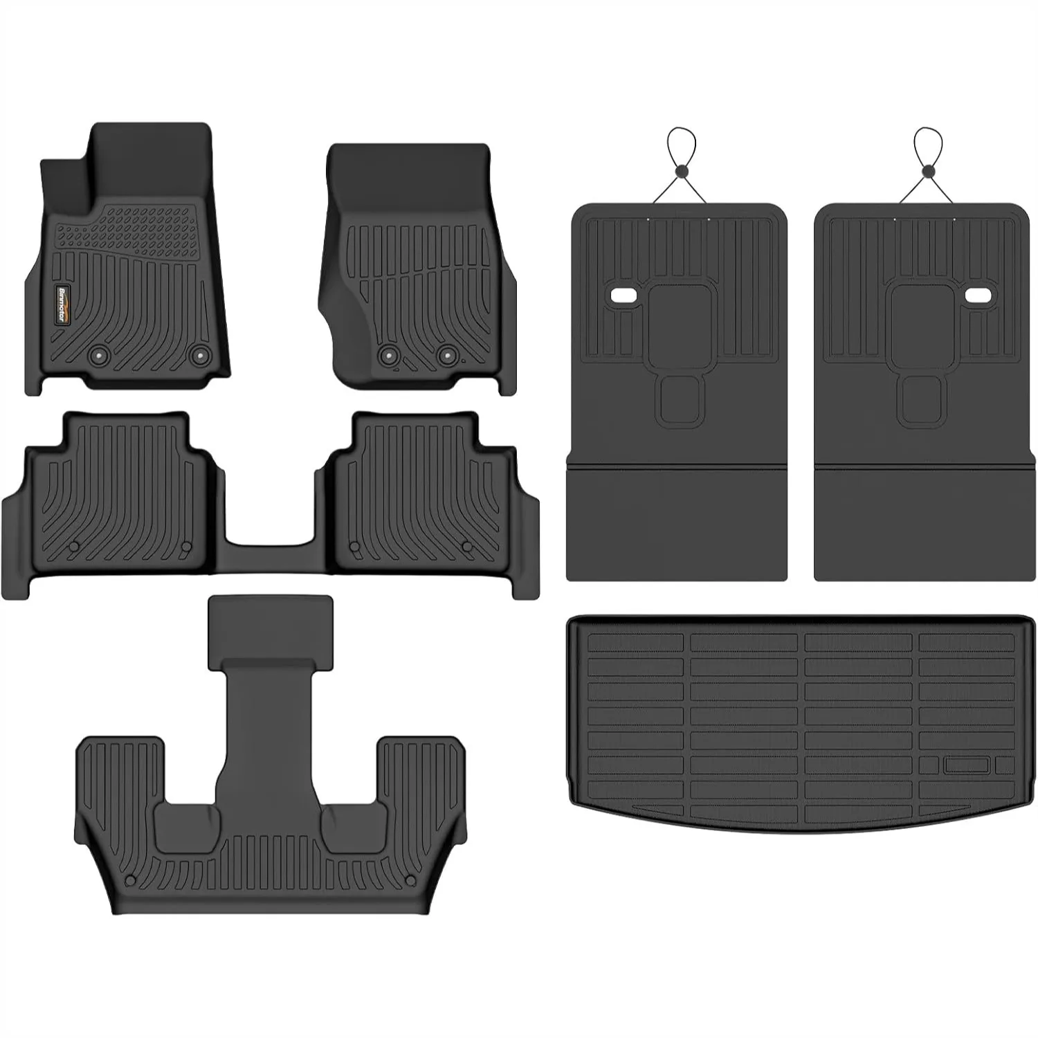 Floor Mats & Cargo Liner for Jeep Grand Cherokee L 2021-2026, TPE All Weather Custom Fit Car Mats Accessories
Floor Mats & Cargo Liner for Jeep Grand Cherokee L 2021-2026, TPE All Weather Custom Fit Car Mats Accessories