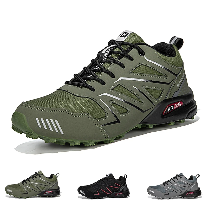 Мужская непромокаемая походная обувь, женская уличная спортивная обувь для пешего туризма, охотничья тактическая тренировочная обувь на шнуровке, мужская велосипедная обувь
Мужская непромокаемая походная обувь, женская уличная спортивная обувь для пешего туризма, охотничья тактическая тренировочная обувь на шнуровке, мужская велосипедная обувь