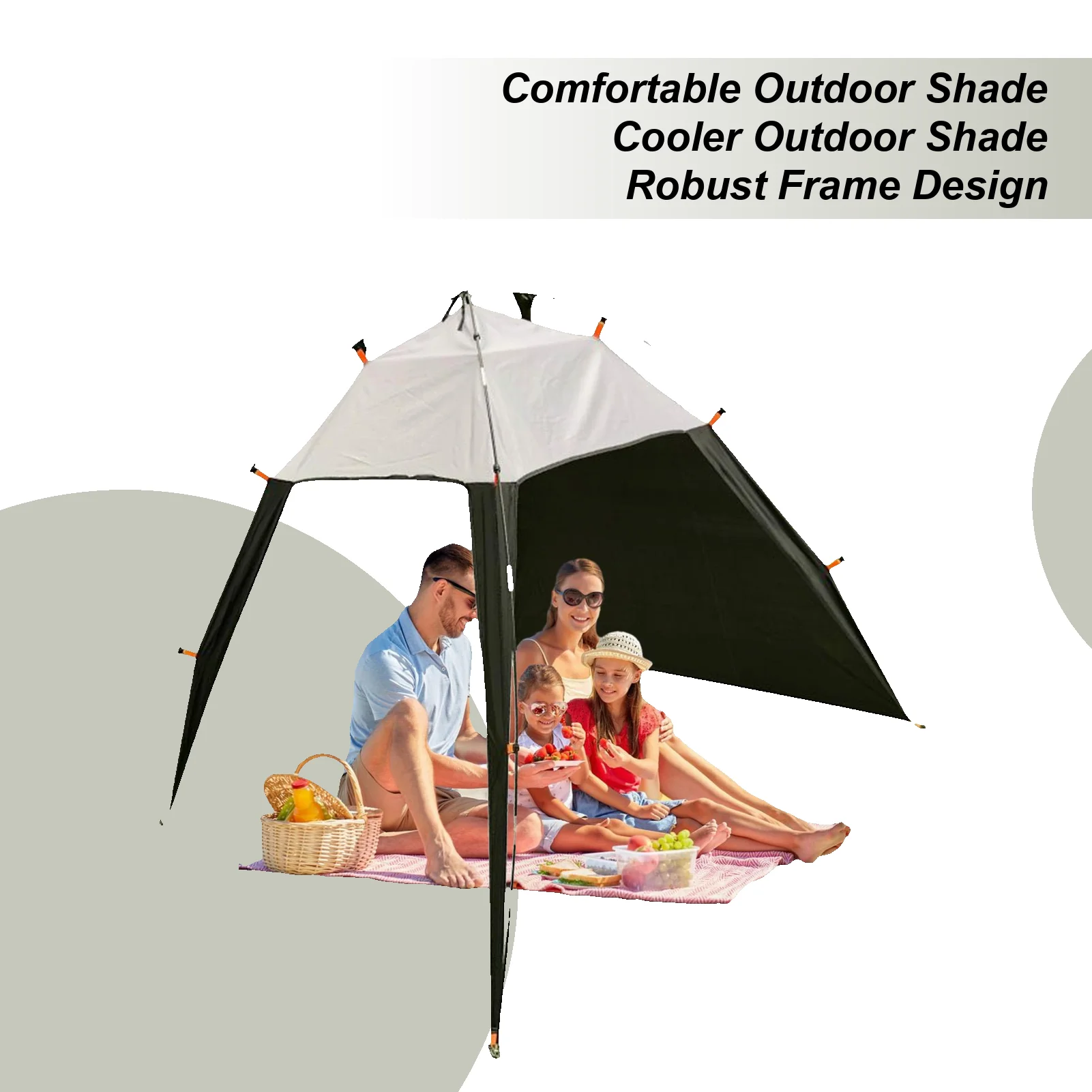Portable Lightweight Outdoors Canopy Beach Shelter Sun Shade Tent Waterproof Tent Garden Sun Awning For Camping Fishing Travel
Portable Lightweight Outdoors Canopy Beach Shelter Sun Shade Tent Waterproof Tent Garden Sun Awning For Camping Fishing Travel