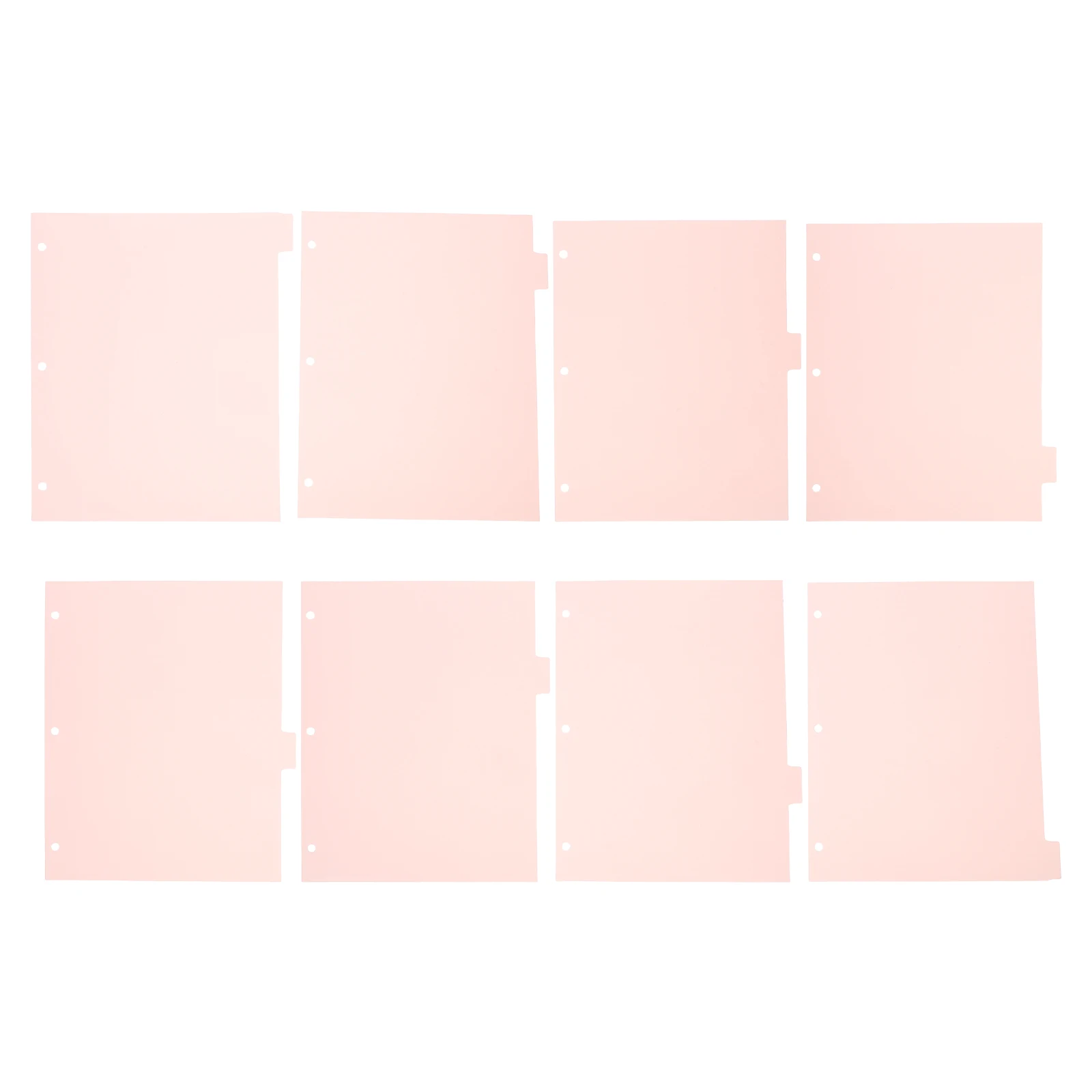 8 Sheets PVC Plastic Separator Tabs Dividers for 3 Rings Binder Notebook Supplies Sturdy ganize Planner School Office
8 Sheets PVC Plastic Separator Tabs Dividers for 3 Rings Binder Notebook Supplies Sturdy ganize Planner School Office
