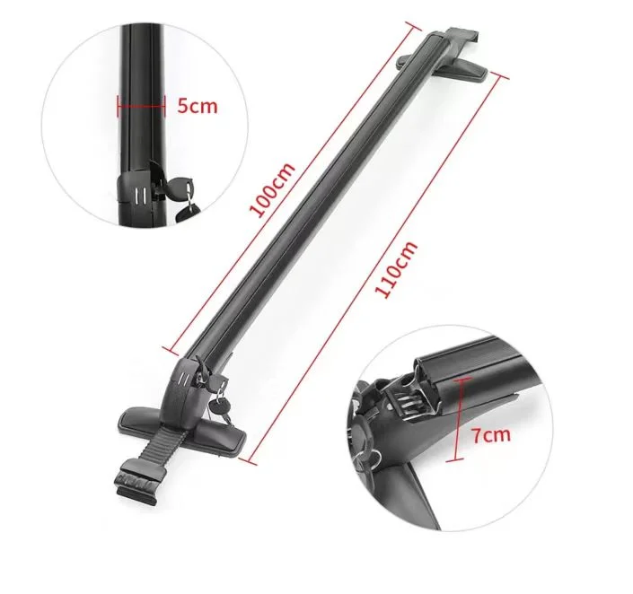 Universal Car Lockable Aluminum Alloy Cross Bar SUV Luggage Rack Offroad Roof Bar 1 Set
Universal Car Lockable Aluminum Alloy Cross Bar SUV Luggage Rack Offroad Roof Bar 1 Set