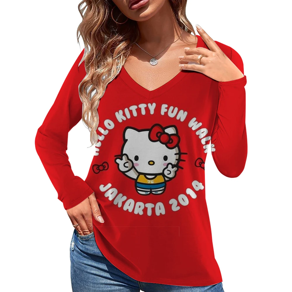 2026 Новая женская футболка с круглым вырезом и длинными рукавами, повседневная элегантная женская одежда с принтом Snoopy 
2026 Новая женская футболка с круглым вырезом и длинными рукавами, повседневная элегантная женская одежда с принтом Snoopy