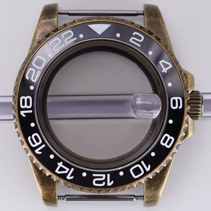 Bronze Retro 40mm NH35 NH36 Watch Case Sapphire Glass For Seiko NH35 NH36 NH34 NH38 4R36 Movement 28.5mm Dial GMT Design style
Bronze Retro 40mm NH35 NH36 Watch Case Sapphire Glass For Seiko NH35 NH36 NH34 NH38 4R36 Movement 28.5mm Dial GMT Design style