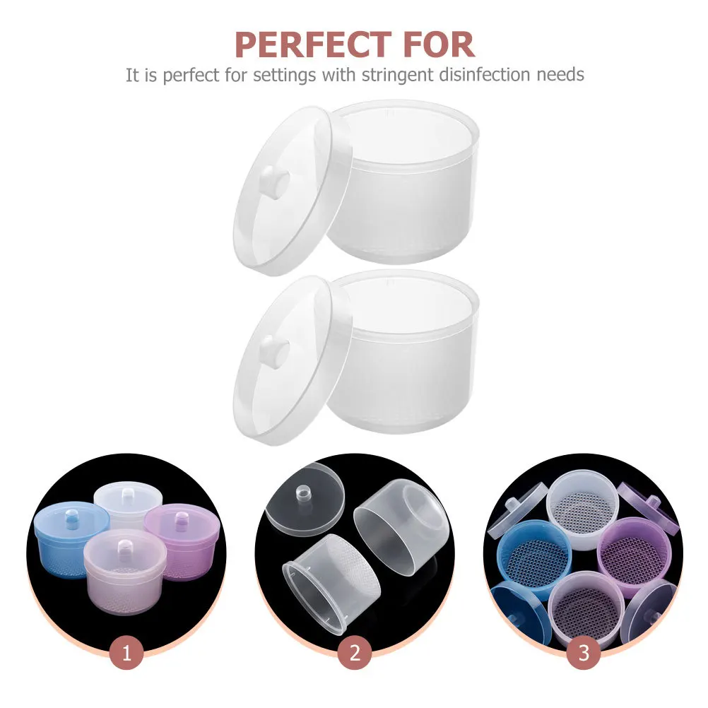 2Pcs Sterilizer Nail Tool Cup Two-in-One Layering Draining Tank Manicure Cleaning Holder for Nail Salon Dentistry Home Use
2Pcs Sterilizer Nail Tool Cup Two-in-One Layering Draining Tank Manicure Cleaning Holder for Nail Salon Dentistry Home Use