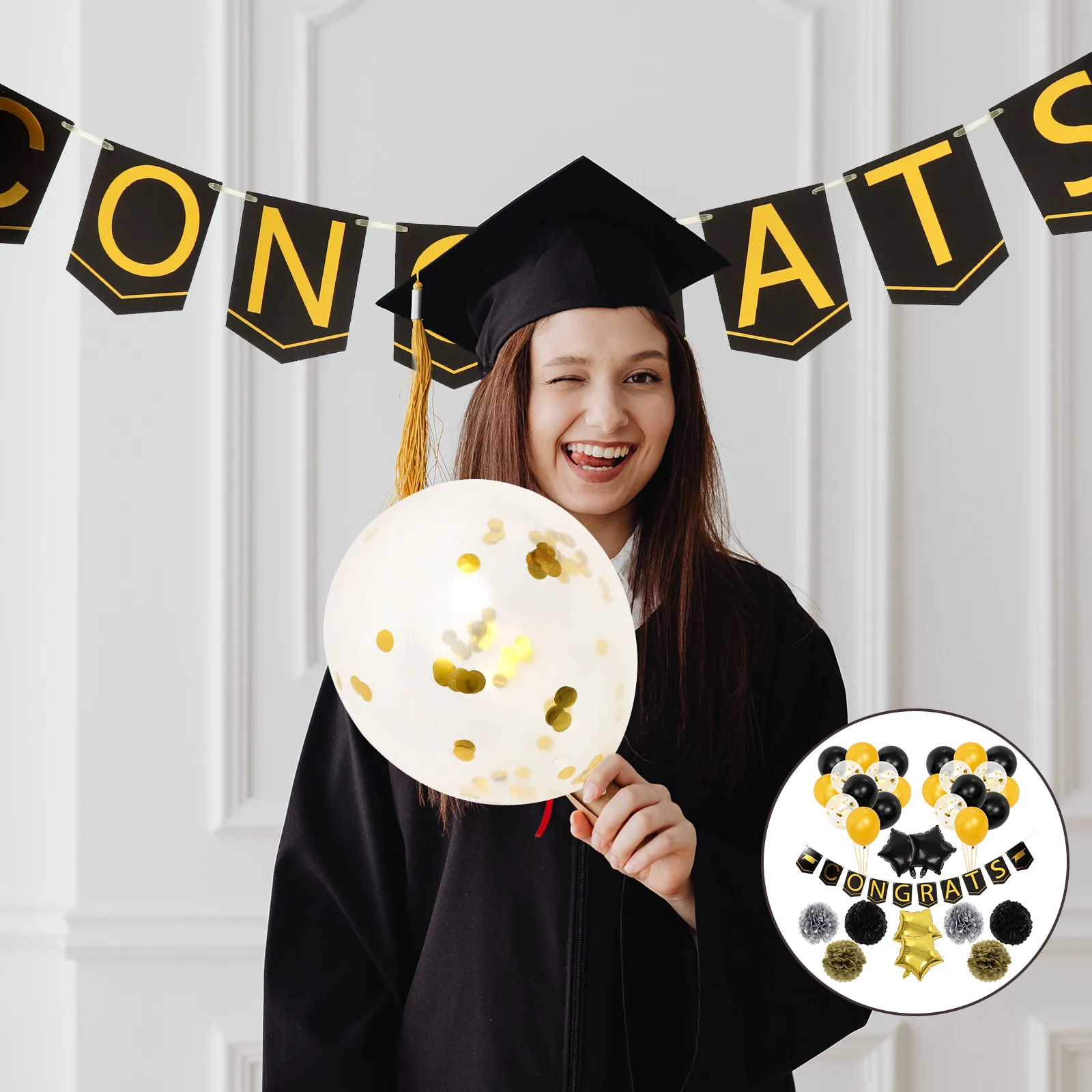 1Set Graduation Party Banner Bright Color Decoration Hanging Banner for Wall Door Window Ceiling Graduation Backdrop Supplies
1Set Graduation Party Banner Bright Color Decoration Hanging Banner for Wall Door Window Ceiling Graduation Backdrop Supplies