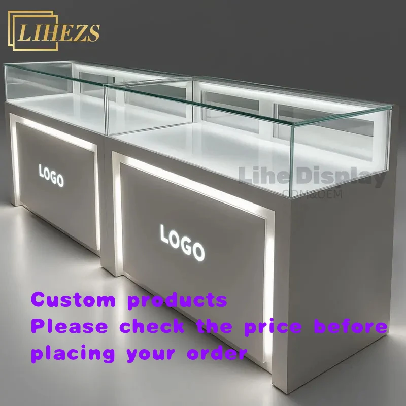 custom.Lockable Wooden Jewelry Counter Glass Display Cabinet with LED Lights,Used high-end jewelry display
custom.Lockable Wooden Jewelry Counter Glass Display Cabinet with LED Lights,Used high-end jewelry display