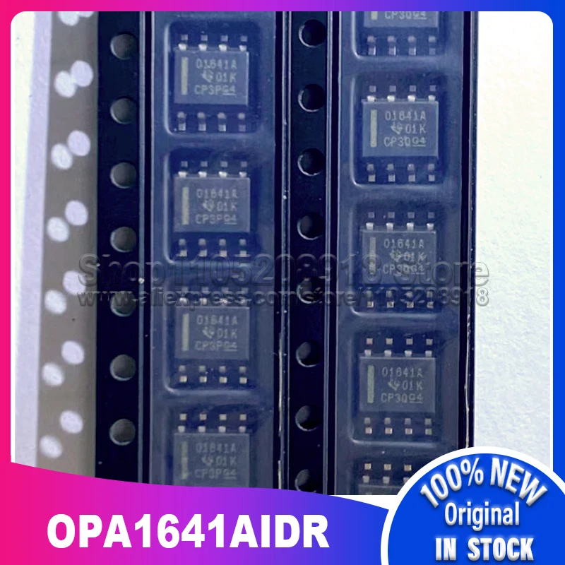 10 шт./лот OPA1641AIDR OPA1641AID 01641A O1641A OPA1641 SOP8 100% новый спотовый запас
10 шт./лот OPA1641AIDR OPA1641AID 01641A O1641A OPA1641 SOP8 100% новый спотовый запас