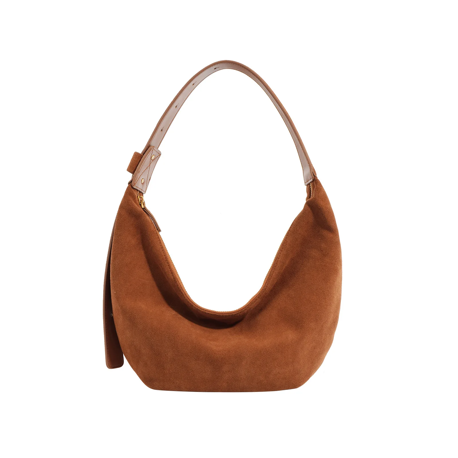 2024 Autumn/Winter New Women's Bag Reversed Velvet Cowhide Dumpling Bag Fashion Versatile One Shoulder Crossbody Bag
2024 Autumn/Winter New Women's Bag Reversed Velvet Cowhide Dumpling Bag Fashion Versatile One Shoulder Crossbody Bag