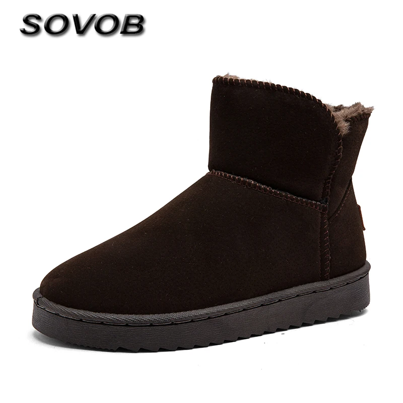Hot Selling Brown Men's Snow Boots Comfortable Warmed Winter Boots Male Slip-On Platform Ankle Boots For Men Botines Para Hombre
Hot Selling Brown Men's Snow Boots Comfortable Warmed Winter Boots Male Slip-On Platform Ankle Boots For Men Botines Para Hombre