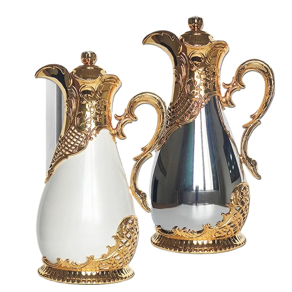 800ml Arabian Glass Liner Vacuum Flask Middle Eastern Style 24Hours Insulation Thermos Bottle Restaurant Home Hot Water Bottle
800ml Arabian Glass Liner Vacuum Flask Middle Eastern Style 24Hours Insulation Thermos Bottle Restaurant Home Hot Water Bottle