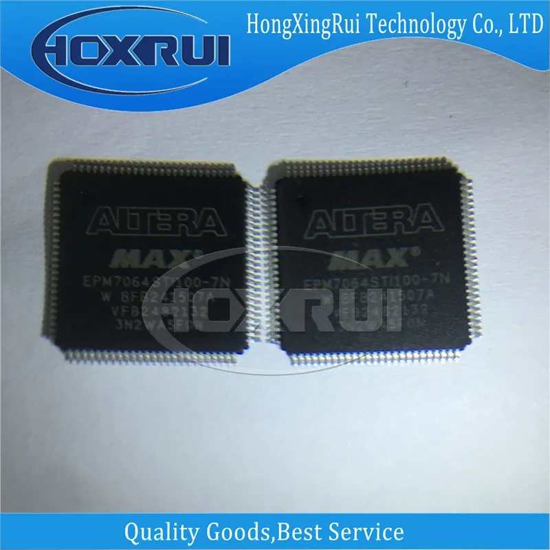 (1 piece),EPM7064STC100-7N TQFP100 CPLD MAX 7000S Family 1.25K Gates 64 Macro Cells 125MHz CMOS Technology 5V
(1 piece),EPM7064STC100-7N TQFP100 CPLD MAX 7000S Family 1.25K Gates 64 Macro Cells 125MHz CMOS Technology 5V
