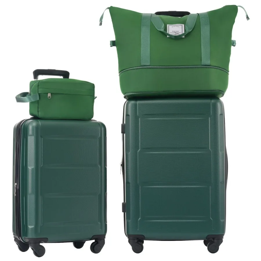 2 Piece Luggage Set with Bags Expanable Spinner Wheels ABS Lightweight Suitcase with TSA Lock 20inch+24inch
2 Piece Luggage Set with Bags Expanable Spinner Wheels ABS Lightweight Suitcase with TSA Lock 20inch+24inch