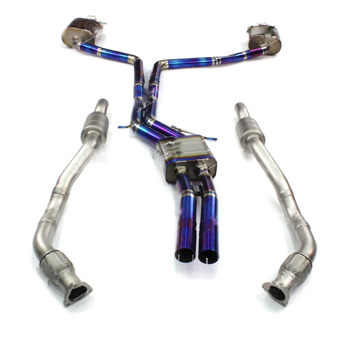 Hot Sale High Quality Performance Auto Parts Sandblast Stainless Steel Catback Exhaust Pipe For S6 C7 2013
Hot Sale High Quality Performance Auto Parts Sandblast Stainless Steel Catback Exhaust Pipe For S6 C7 2013