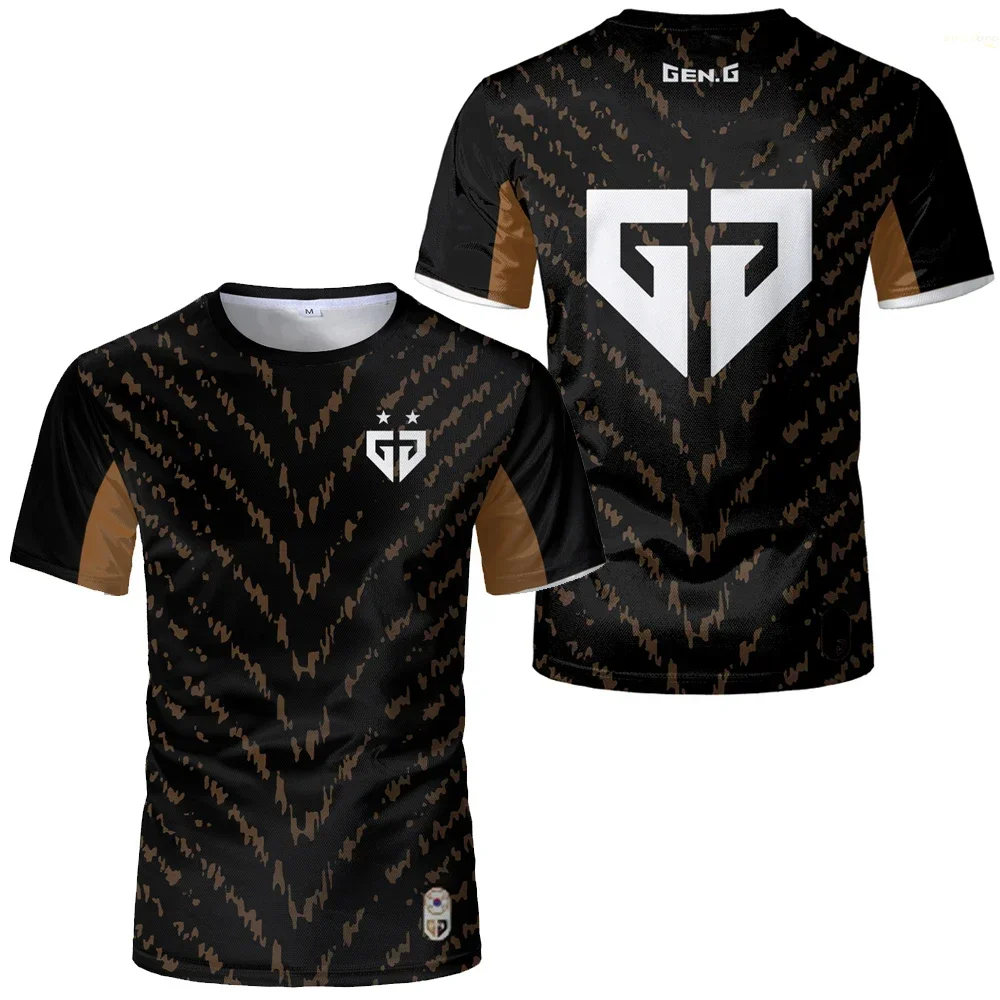 2025 New GEN.G Sports Esports Game Men T-shirt National Team Uniform 3D Printed T Shirt O-Neck Breathable Sport Oversized Tops
2025 New GEN.G Sports Esports Game Men T-shirt National Team Uniform 3D Printed T Shirt O-Neck Breathable Sport Oversized Tops