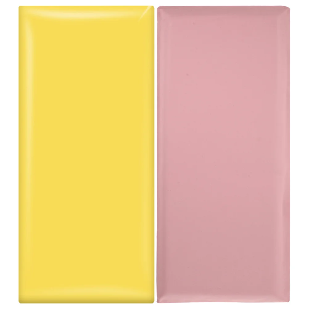 2Pcs Wall Padding 3D Panels Wall Protector Removable Stickers Quick Easy Installation Baby Proofing Pink Yellow
2Pcs Wall Padding 3D Panels Wall Protector Removable Stickers Quick Easy Installation Baby Proofing Pink Yellow