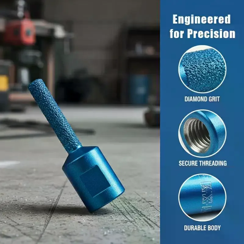 1/3Pcs Vaccum Brazed Milling Cutter Core Drill Bit Ceramic Tile Marble Stone Slotting Angle Grinder Parts 6 10 15mm
1/3Pcs Vaccum Brazed Milling Cutter Core Drill Bit Ceramic Tile Marble Stone Slotting Angle Grinder Parts 6 10 15mm