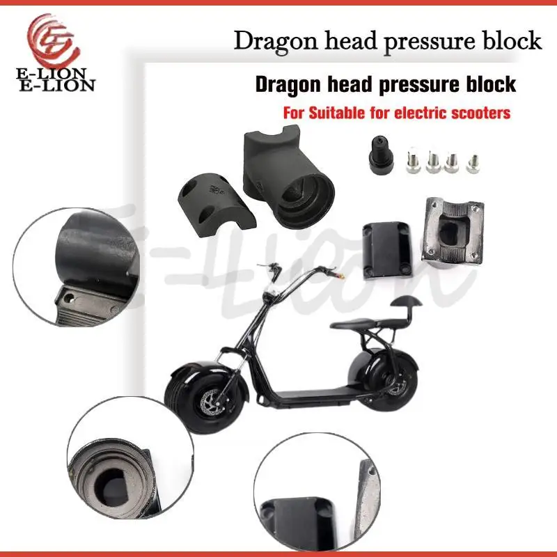 NEW Aluminum Briquetting Front Press Block Lock Parts Handle Fixing Bracket for Citycoco Electric Scooter Modified Accessories
NEW Aluminum Briquetting Front Press Block Lock Parts Handle Fixing Bracket for Citycoco Electric Scooter Modified Accessories