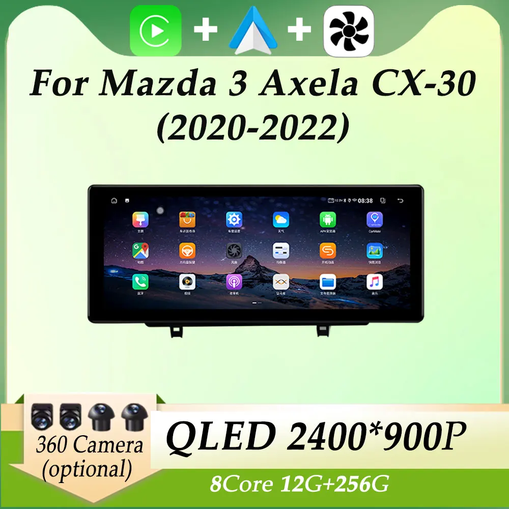 Android 16 for Mazda 3 Axela CX-30 2020 - 2022 Car Radio Multimedia Player Ultra-thin Screen Carplay GPS Navi DSP Stereo WIFI BT
Android 16 for Mazda 3 Axela CX-30 2020 - 2022 Car Radio Multimedia Player Ultra-thin Screen Carplay GPS Navi DSP Stereo WIFI BT