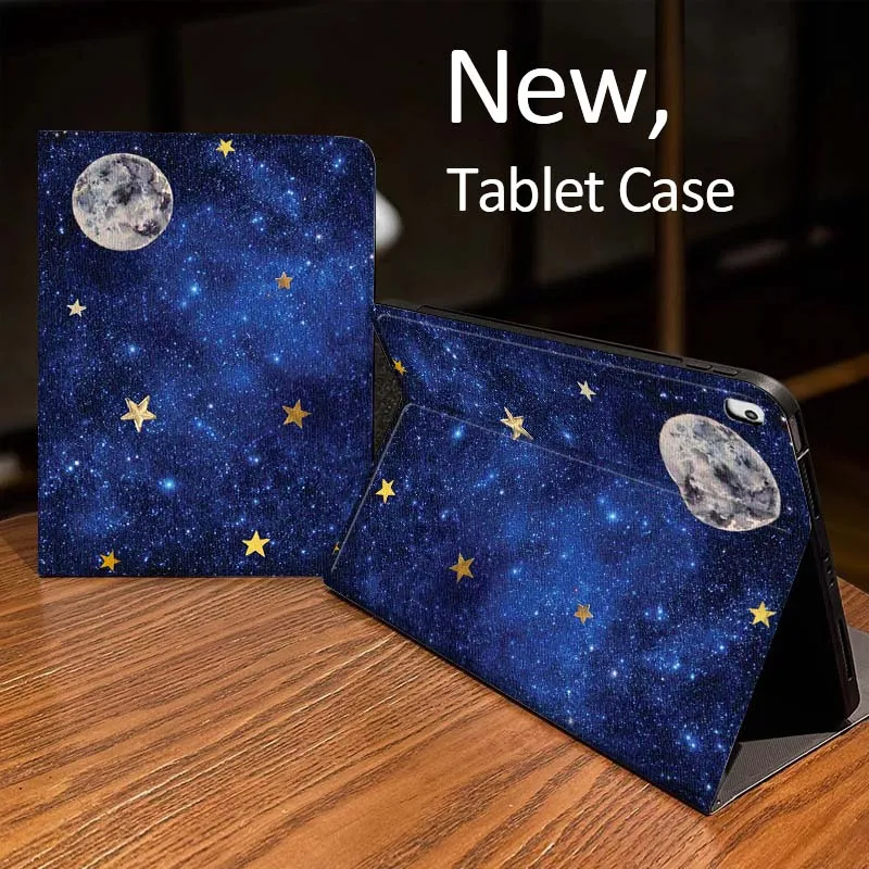 Cartoon Moon Star Pattern For iPad Pro mini Air 1 2 4 3 5 6 7 8gen 9gen 11 M2 M3 M4 6th 7th 10th 11th Gen 2025 Tablet Case
Cartoon Moon Star Pattern For iPad Pro mini Air 1 2 4 3 5 6 7 8gen 9gen 11 M2 M3 M4 6th 7th 10th 11th Gen 2025 Tablet Case