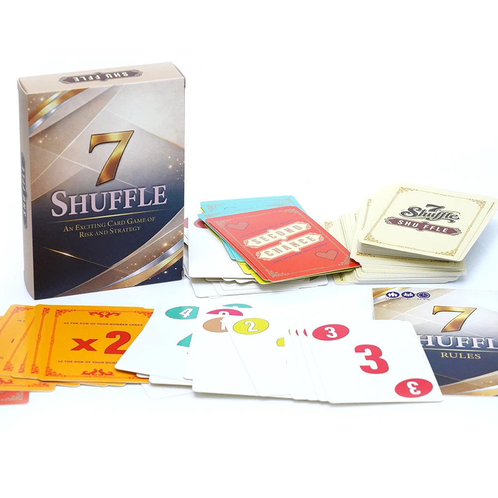 Based on the classic game Shuffle 7 Fast Paced Strategy Card Game Addictive Push Your Luck Party Game Easy To Learn Family Game
Based on the classic game Shuffle 7 Fast Paced Strategy Card Game Addictive Push Your Luck Party Game Easy To Learn Family Game
