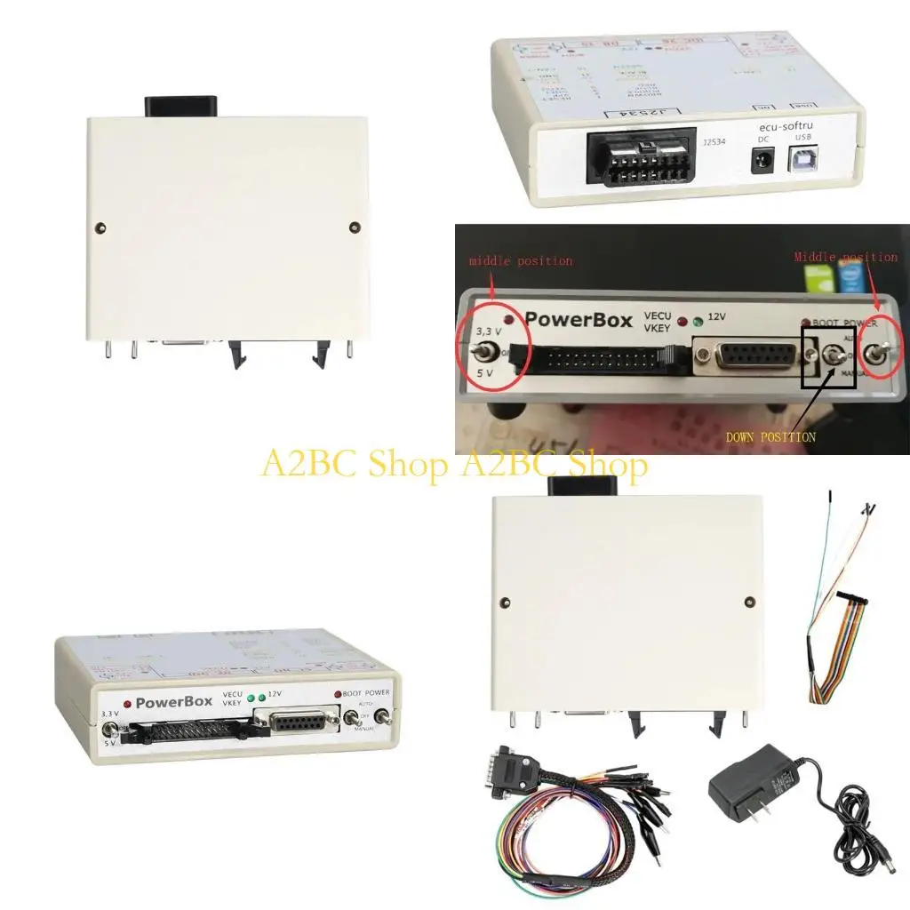 A2BC 3 Switches Power Box for FLASH j2534 Programmer Power Box Adapters
A2BC 3 Switches Power Box for FLASH j2534 Programmer Power Box Adapters