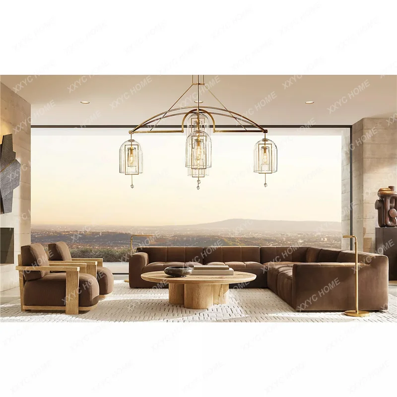 LSolid wood round coffee table retro coffee negotiation sofa table living room
LSolid wood round coffee table retro coffee negotiation sofa table living room