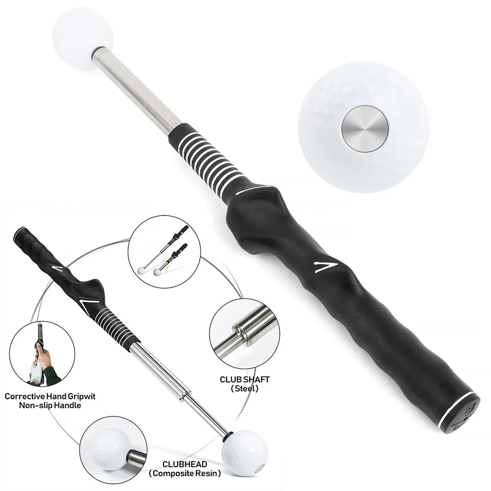 Telescopic Golf Swing Trainer Anti-slip Grip Click Sound Tempo Correct Swing Stick Beginner Indoor Outdoor Practice Training Aid
Telescopic Golf Swing Trainer Anti-slip Grip Click Sound Tempo Correct Swing Stick Beginner Indoor Outdoor Practice Training Aid