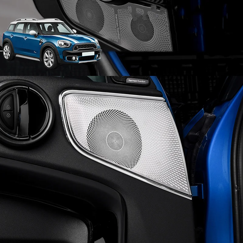 4PCS Front Back Door Speaker Cover Door Horn Covers Protector Interior Accessories For Mini Cooper Countryman F60 2023 2022 2021
4PCS Front Back Door Speaker Cover Door Horn Covers Protector Interior Accessories For Mini Cooper Countryman F60 2023 2022 2021