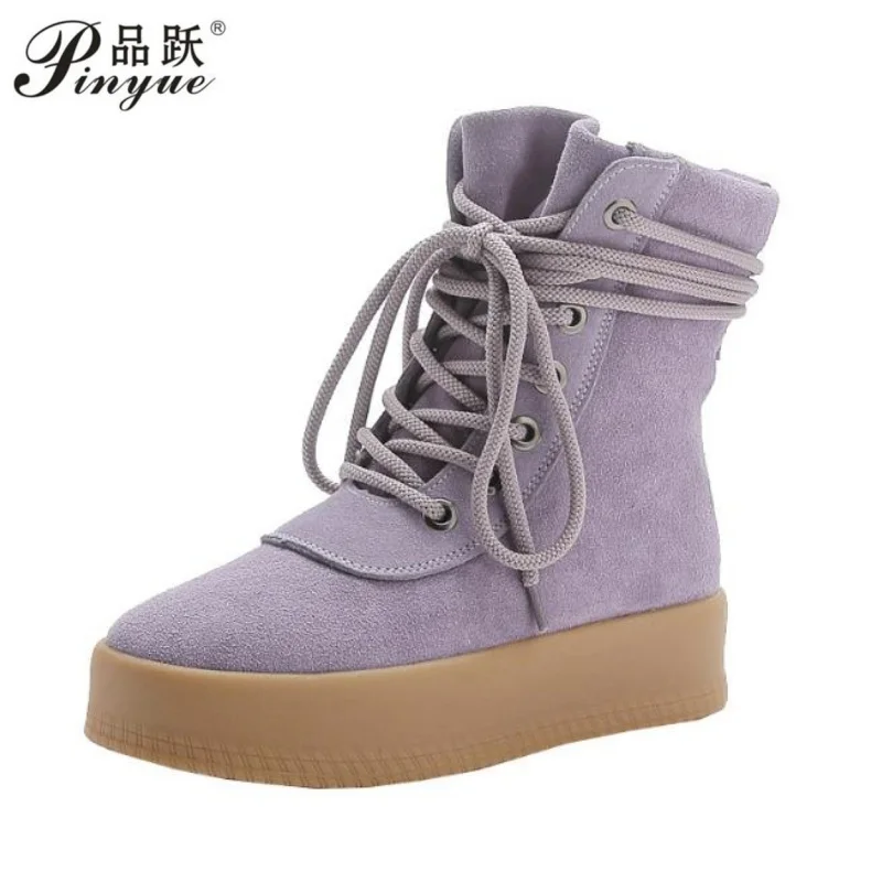 5cm women's autumn and winter new fashion short boots, genuine leather casual height-increasing thick-soled windproof boot 34-40
5cm women's autumn and winter new fashion short boots, genuine leather casual height-increasing thick-soled windproof boot 34-40