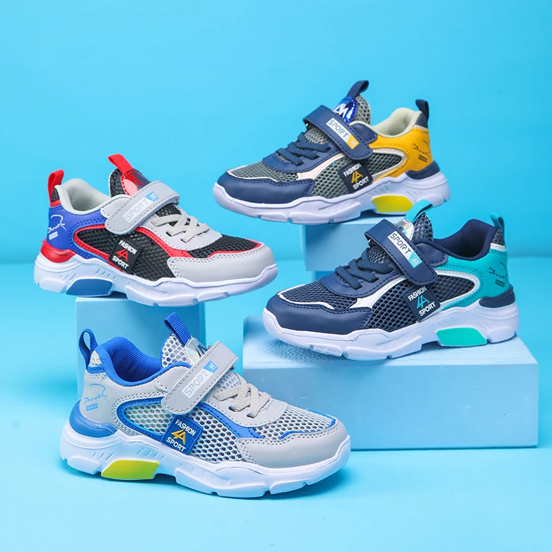Kids Summer Jogging Casual Shoes Open Breath Mesh Upper Lightweight Wearproof Outdoor Walking Sneaker Shoe
Kids Summer Jogging Casual Shoes Open Breath Mesh Upper Lightweight Wearproof Outdoor Walking Sneaker Shoe