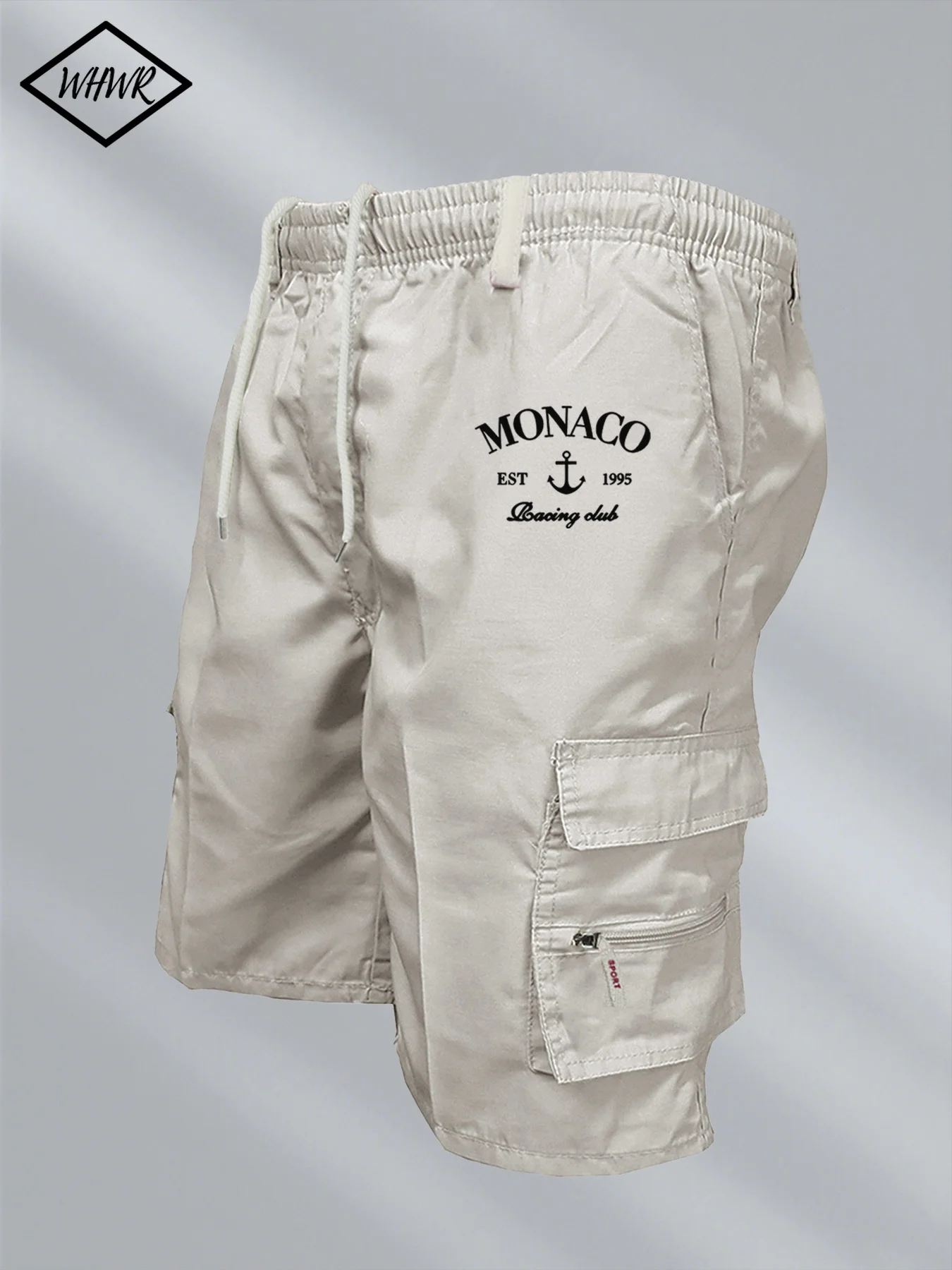 Monaco Flag Printed Cargo Shorts Summer Men's Tactical Shorts Casual Loose Multi-pockets Elastic Waist Work Jogging Short Pants
Monaco Flag Printed Cargo Shorts Summer Men's Tactical Shorts Casual Loose Multi-pockets Elastic Waist Work Jogging Short Pants