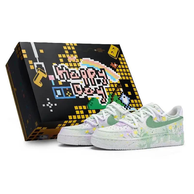 【Настроить】Nike Air Force 1 Обувь для скейтбординга Женские низкие кроссовки фиолетового/белого/зеленого цвета DH2920-111
【Настроить】Nike Air Force 1 Обувь для скейтбординга Женские низкие кроссовки фиолетового/белого/зеленого цвета DH2920-111