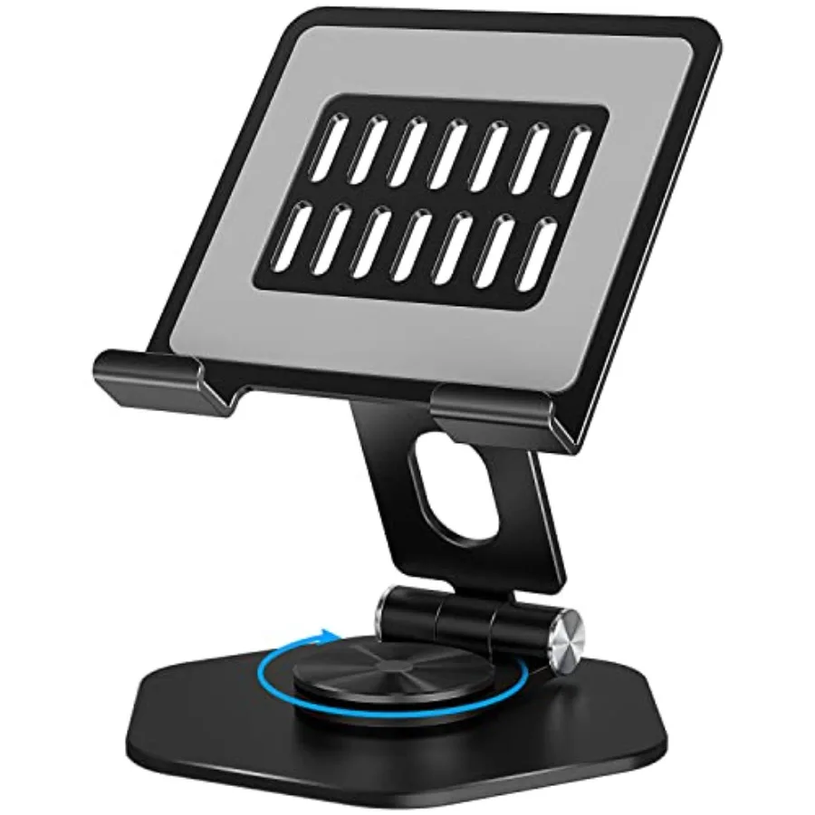 Foldable Aluminum Tablet Stand for Desk 360° Swivel iPad and Tablet Holder Portable and Stable Desktop Mount for 5 12.9in Devic
Foldable Aluminum Tablet Stand for Desk 360° Swivel iPad and Tablet Holder Portable and Stable Desktop Mount for 5 12.9in Devic