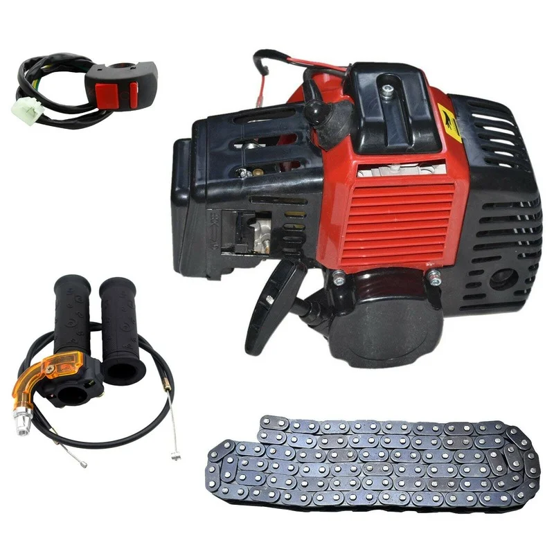 2 Stroke 49CC Petrol Gasoline Motorized Dirt Bike Bicycle Bike Motor Engine Kits For Mini Pocket Dirt Bike ATV Scooter
2 Stroke 49CC Petrol Gasoline Motorized Dirt Bike Bicycle Bike Motor Engine Kits For Mini Pocket Dirt Bike ATV Scooter