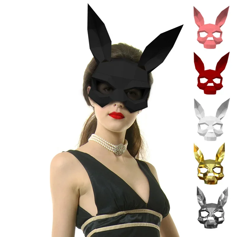 Rabbit Skeleton Bunny Half Face Mask Monster Paper Model,3D Papercraft Costume Party Cosplay,Handmade DIY Adult Craft Toy RTY185
Rabbit Skeleton Bunny Half Face Mask Monster Paper Model,3D Papercraft Costume Party Cosplay,Handmade DIY Adult Craft Toy RTY185